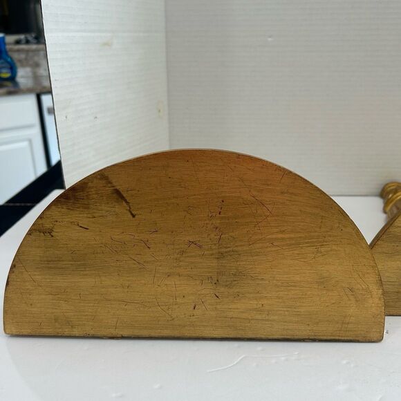 Vintage Ornate Wood Wall Shelves Hand Crafted Made in Italy Gold Gilded Finish - Picture 8 of 12